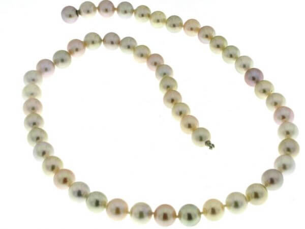 Akoya Perlen multicolor natur 8 - 8,5mm